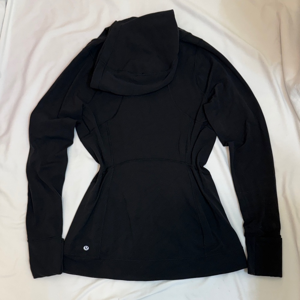 lululemon athletica Black Hooded Jacket